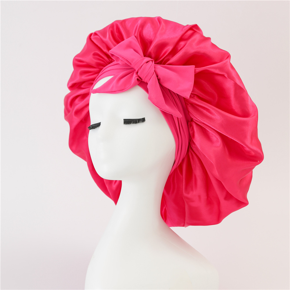 Gorro para el cabello rizado