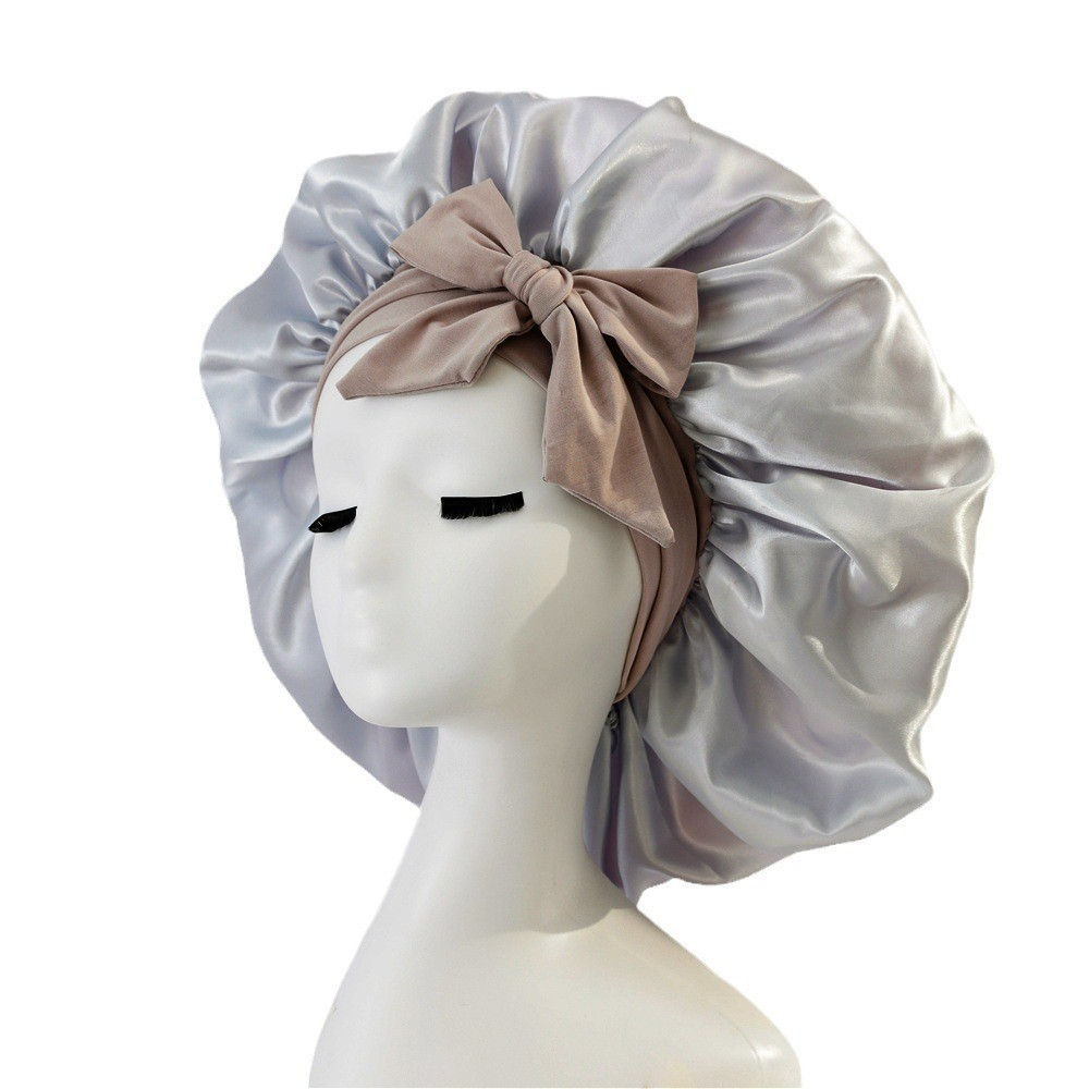Gorro para el cabello rizado