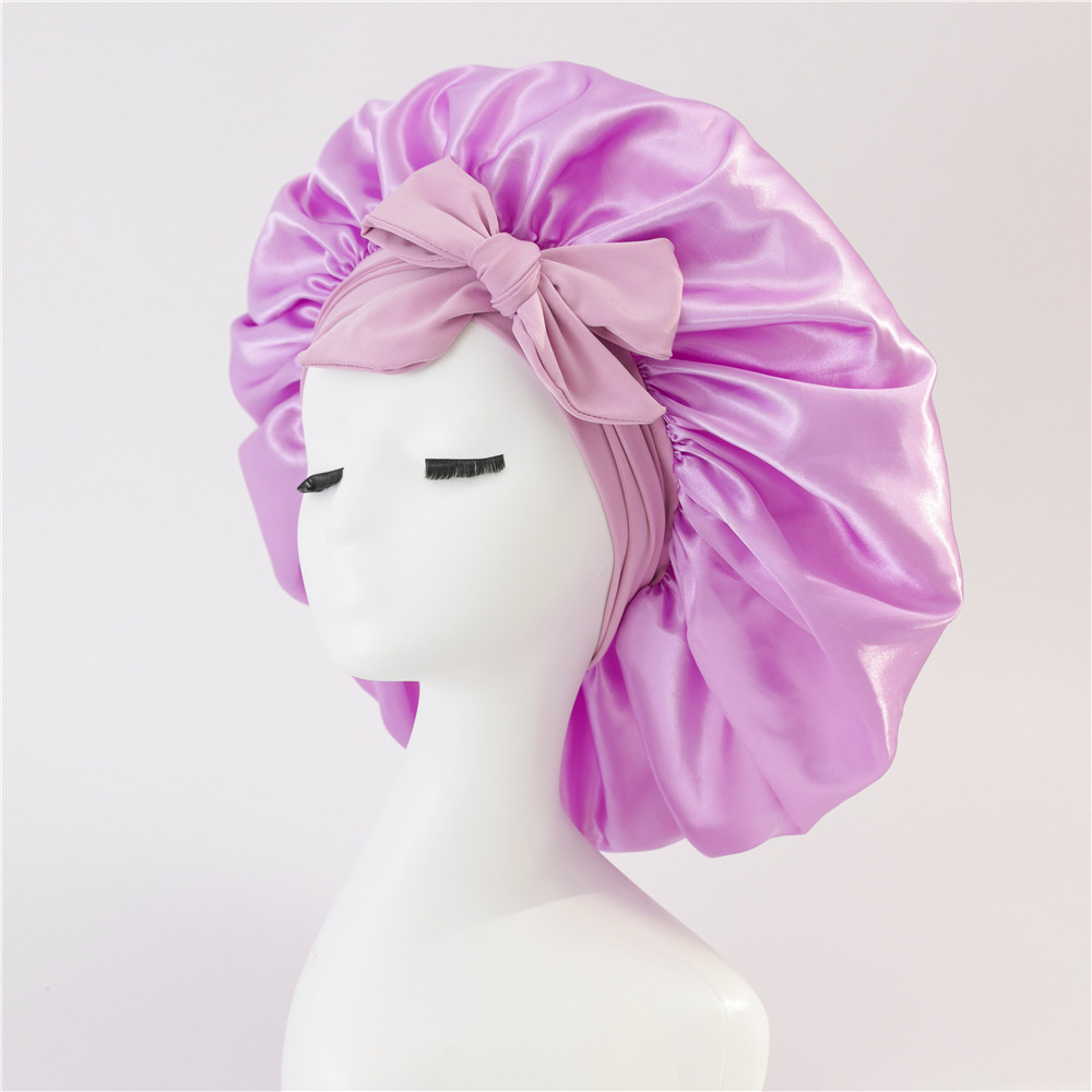 Gorro para el cabello rizado