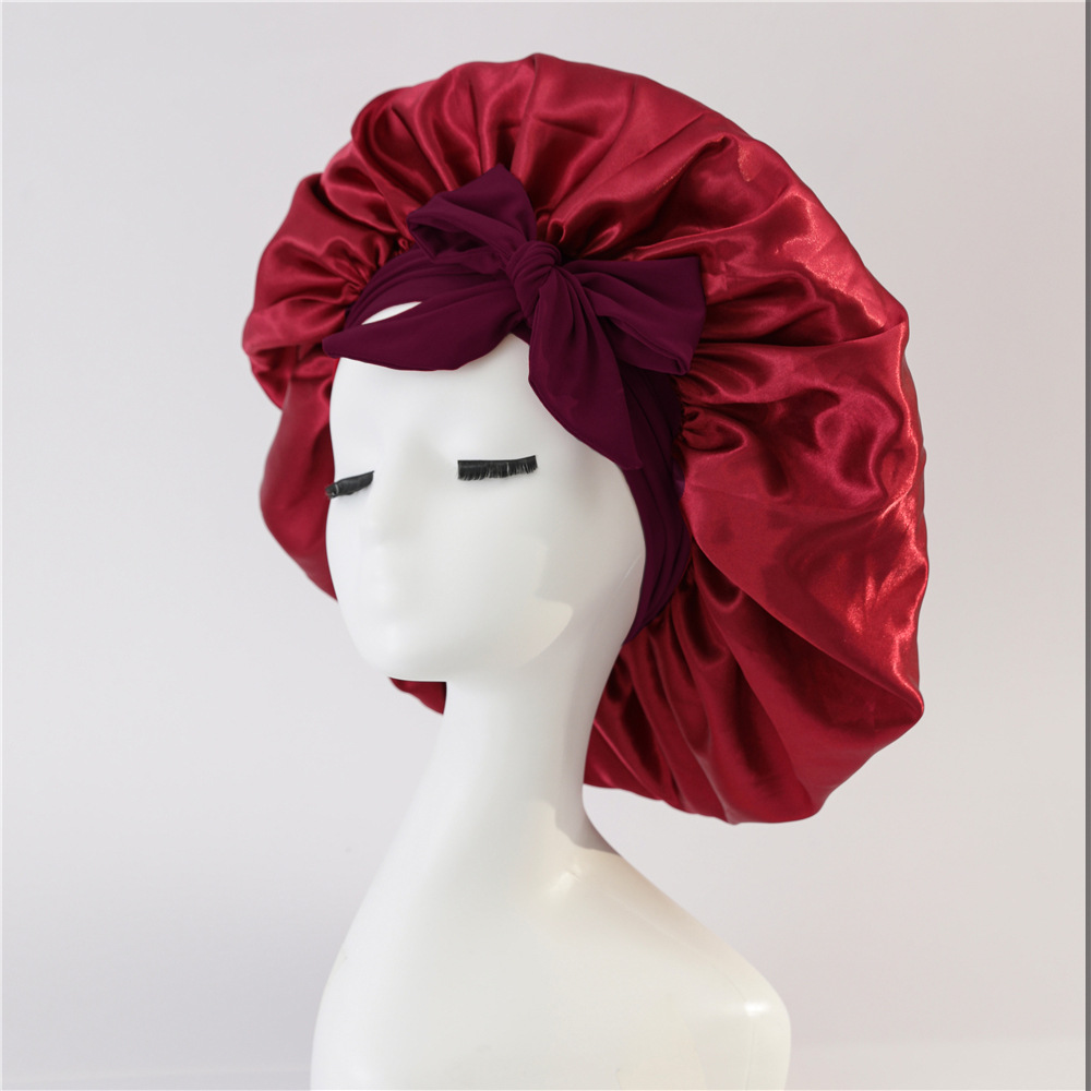 Gorro para el cabello rizado