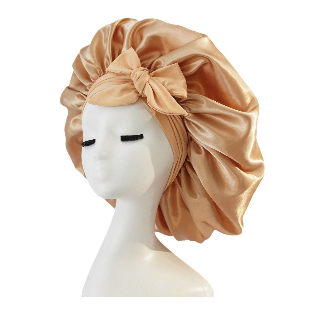 Gorro para el cabello rizado